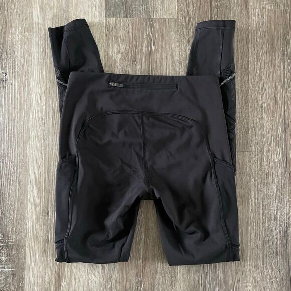 Lululemon Speed Up Tight *Mesh 28" in Black - Size: 4 - Picture 9 of 12